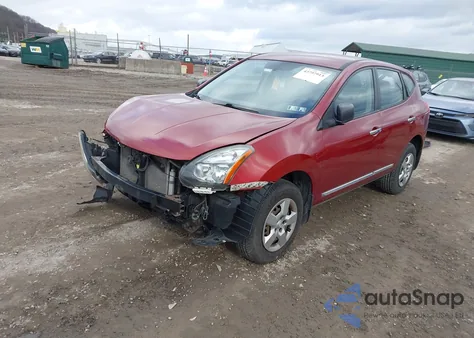 2015 Nissan Rogue Select S from USA, damaged, VIN JN8AS5MV6FW755097